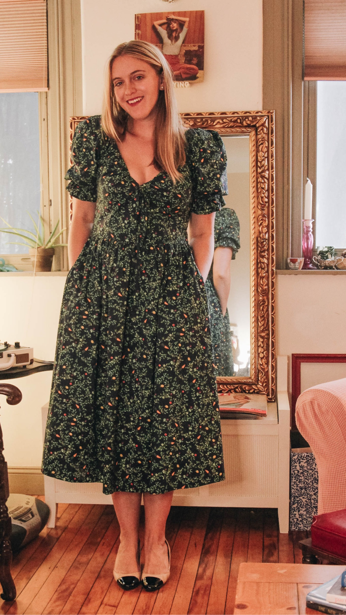 Thanksgiving Dinner Outfit Inspiration: outfit 3

Hill House Nap Dress and cap toe heels 

#LTKSeasonal #LTKHoliday #LTKstyletip