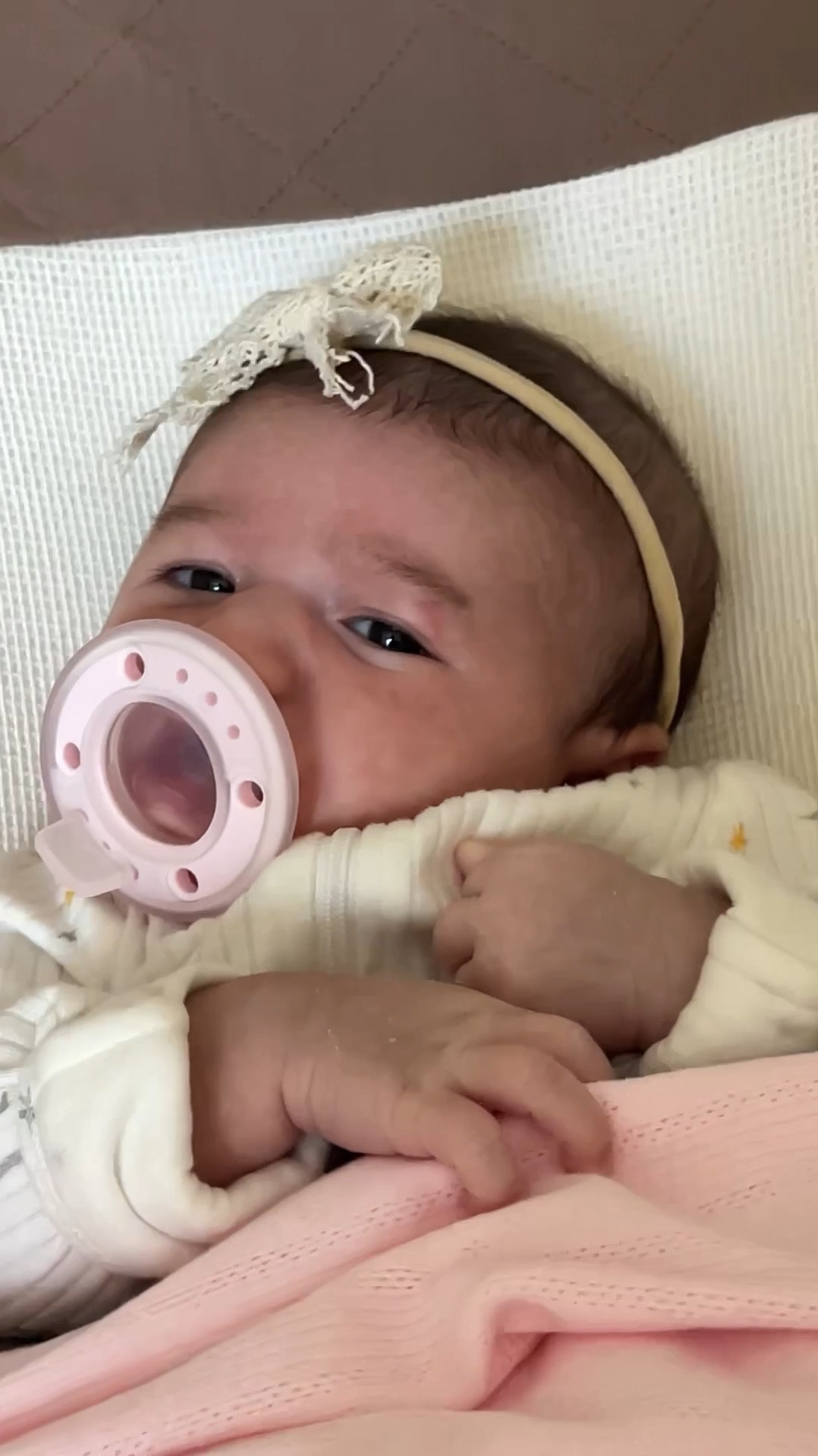 I switched Kahmi over to the @ninnipacifier and here is why- ⁣⁣
⁣⁣
Main things to look for in pacifiers:⁣⁣
1. It should be made in a way that helps with proper oral development (if not, it can cause misalignment of teeth and changes in the structure of their jaw) ⁣⁣
2. Materials it’s made of - you want it to be made with 100% MEDICAL GRADE SILICONE & BPA-Free ⁣⁣
3. These also touch the nose slightly to give them that wide natural latch ⁣⁣
4. Love that these have LOTS of holes around them, so I don’t have to worry about breathing ⁣⁣
5. These are made with a soft material so I know she’s comfortable ⁣⁣
⁣⁣
#ninnico #breastlike #ninnifamily #theninnidifference #ninnibaby ⁣#ad 
⁣⁣
⁣Pacifier, Baby Must Haves, Maternity, Bump, Baby Registry Must Haves, Healthy Choices, Mom Life, New Parents, New Mom



#LTKBaby #LTKFindsUnder50 #LTKBump