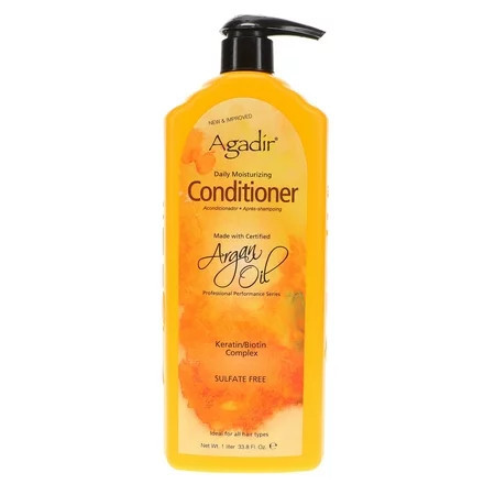 Agadir Argan Oil Daily Moisturizing Sulfate-Free Conditioner 33.8 oz | Walmart (US)