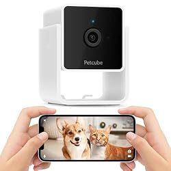 Petcube Cam Indoor Wi-Fi Pet and Security Camera with Phone App, Pet Monitor with 2-Way Audio and... | Amazon (US)
