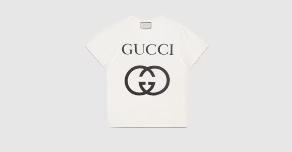 Gucci Oversize T-shirt with Interlocking G | Gucci (US)