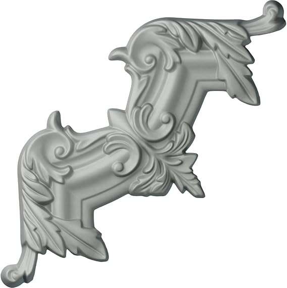 Ekena Millwork PML11X11PM Pompeii Corner (matches moulding PML02X00PO) Panel Moulding, 11 3/4"W x... | Amazon (US)