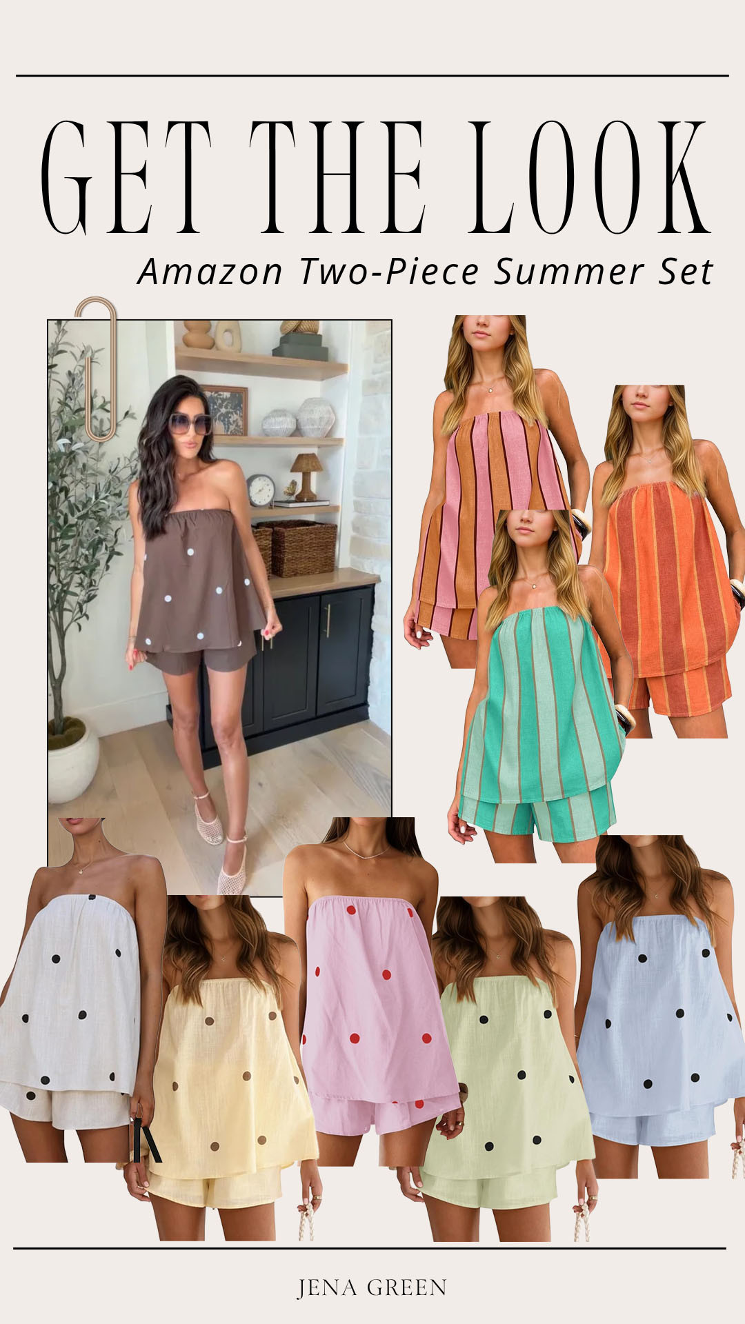 Amazon Two-Piece Sets | Amazon Sets | Amazon Polka Dot Sets  

 #LTKootd #LTKSeasonal