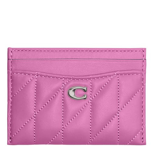 Coach Women's Quilted Essential Case Accessory-Travelers Card Sleeves, LH/Fuschia, One Size | Amazon (US)
