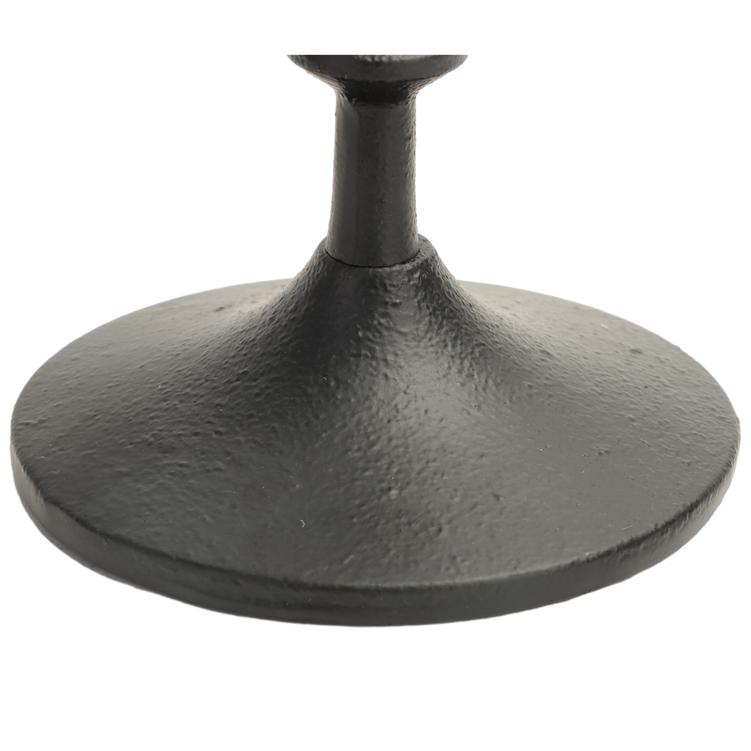 Better Homes & Garden 7.8" Black Cast Iron Taper Candle Holder, Large | Walmart (US)