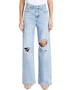 Levi's Women's Ribcage Wide Leg Jeans | Amazon (US)