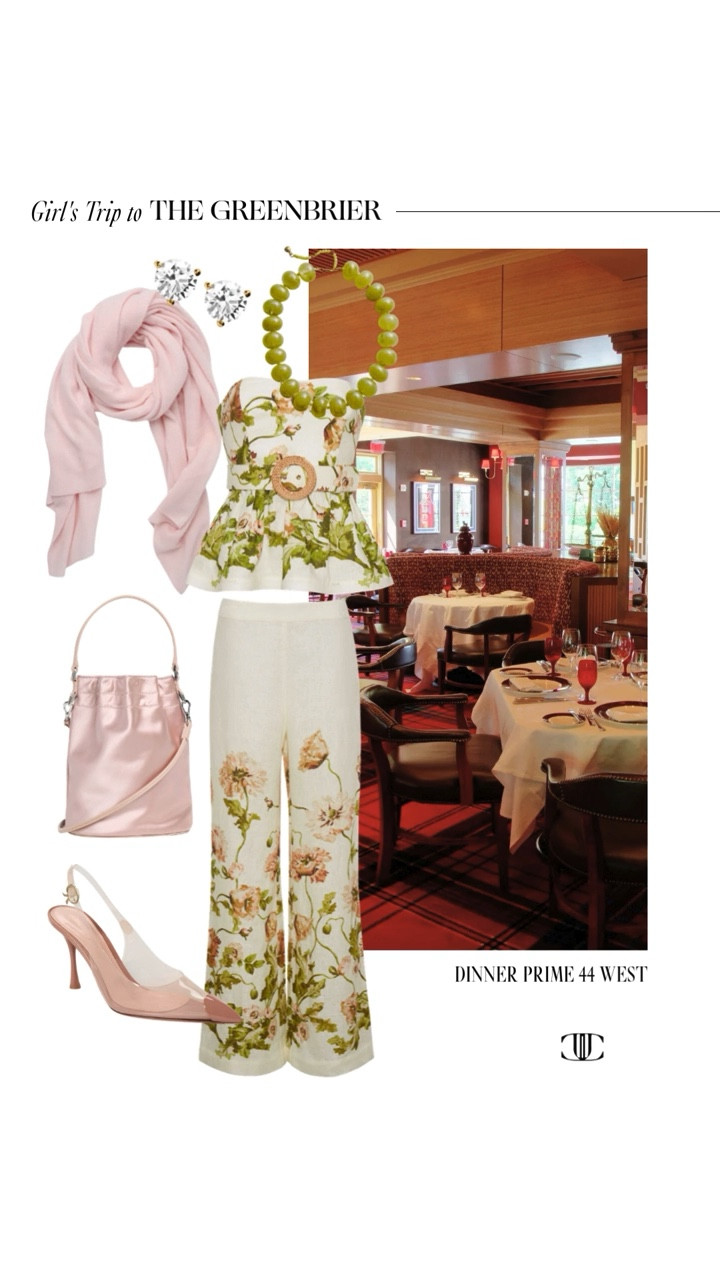 Girls’ Weekend at The Greenbrier 💚✨
From dinner at Prime 44 West to cocktails and mahjong in the Colonial Lounge, this edit covers every moment of a perfectly planned getaway. I’m sharing polished looks for golf, tennis, swim, and even equestrian activities—plus chic evening outfits that feel right at home at this iconic resort.

Save this for your next girls’ trip and tap to shop every look for a stylish stay at The Greenbrier. 💚

#LTKStyle #GirlsWeekend #TheGreenbrier #ResortStyle #TravelStyle 

#LTKootd #LTKOver40 #LTKTravel