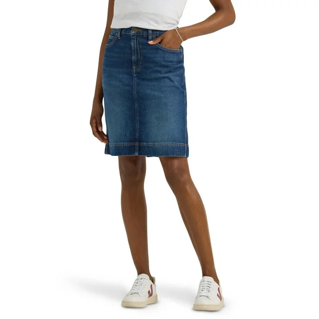 Lee® Women's Midi Length Heritage Skirt with Utility Details | Walmart (US)