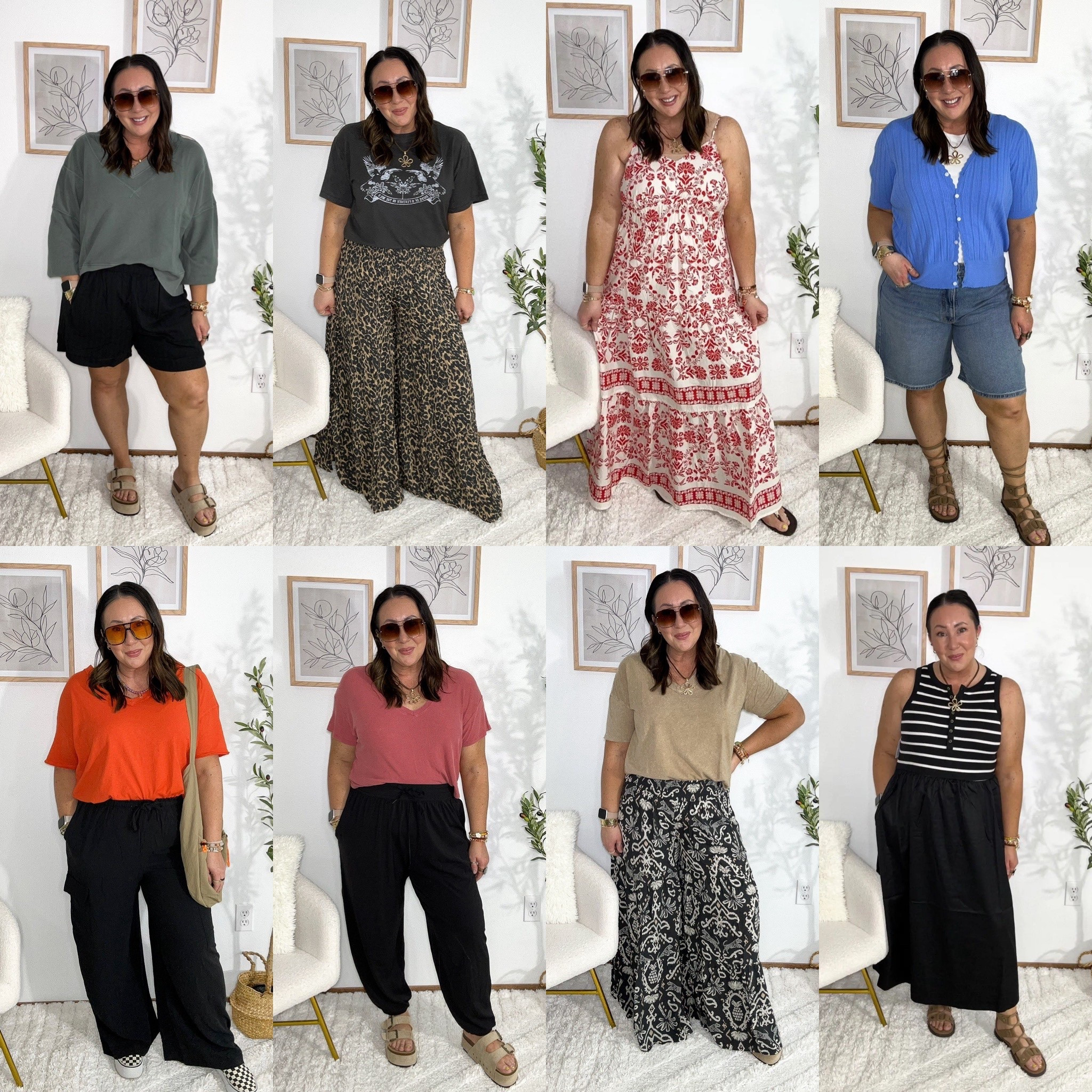 This week’s TOP SELLERS! Large v neck sweatshirt. XL flowy shorts. Large AE graphic tee. Large party pants. Large sleeveless maxi dress. XL blue cardigan. Size 18 9’’ inseam denim shorts. Medium oversized v neck tee. Large baggy joggers. Small v neck oversized tee. Large henley midi dress. Sandals  run true to size.  

#LTKSaleAlert #LTKOver40 #LTKMidsize