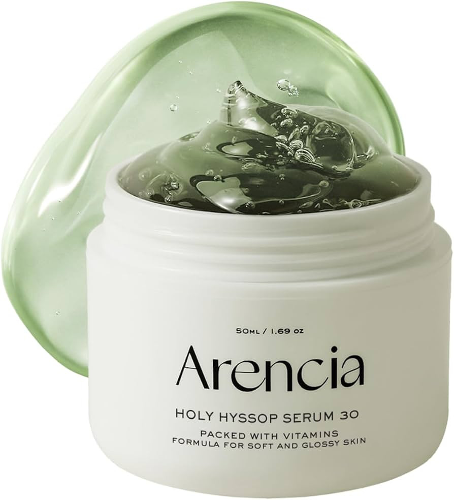 Glow Hyssop Overnight Face Mask Serum - hydrating & Anti-Aging Serum for younger looking Korean G... | Amazon (US)
