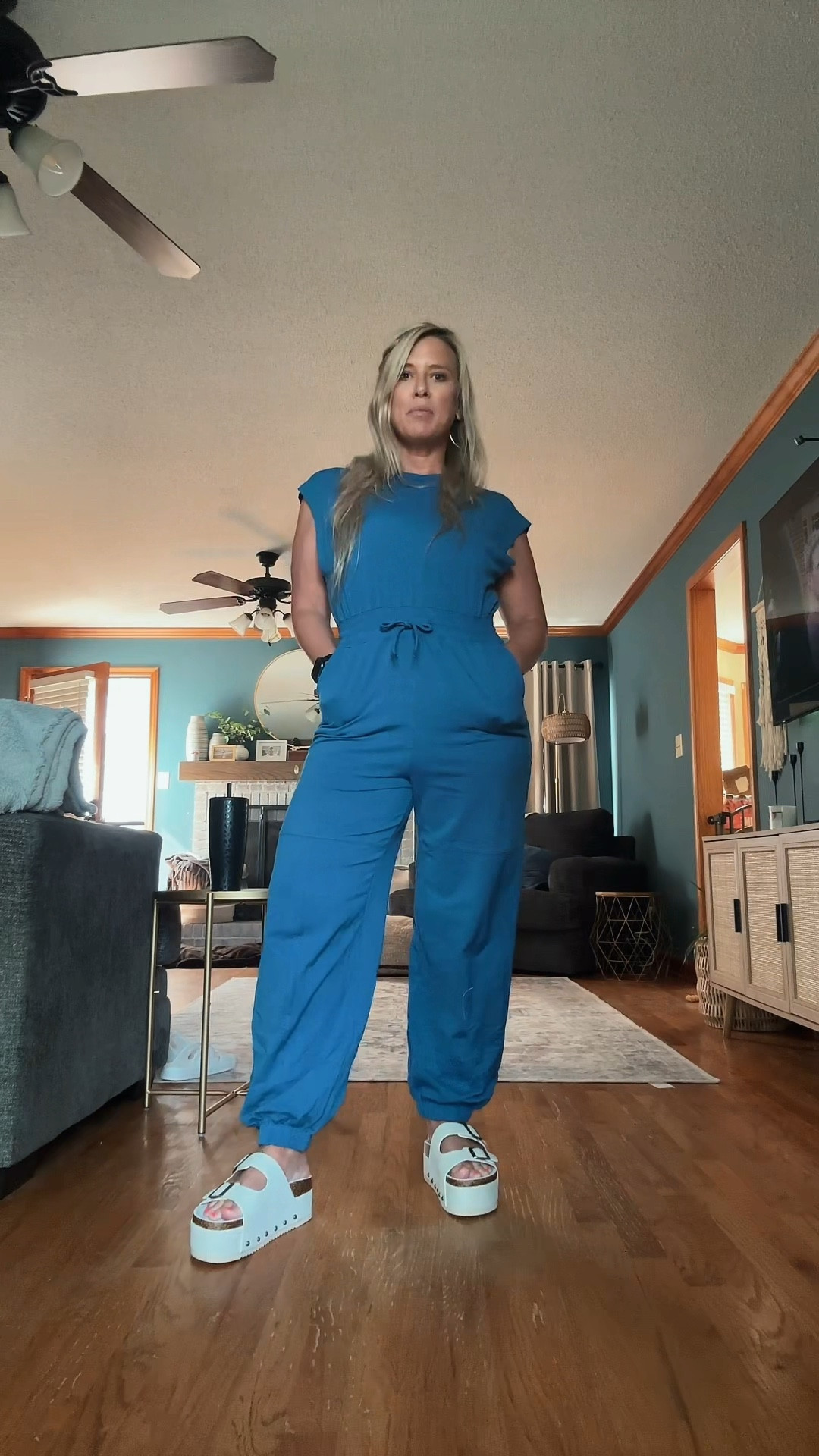 Give me all the jumpsuits!
Size: Large
Shoes linked are not the exact ones in the video but so very similar 

#LTKFindsUnder100 #LTKMidsize #LTKOver40
