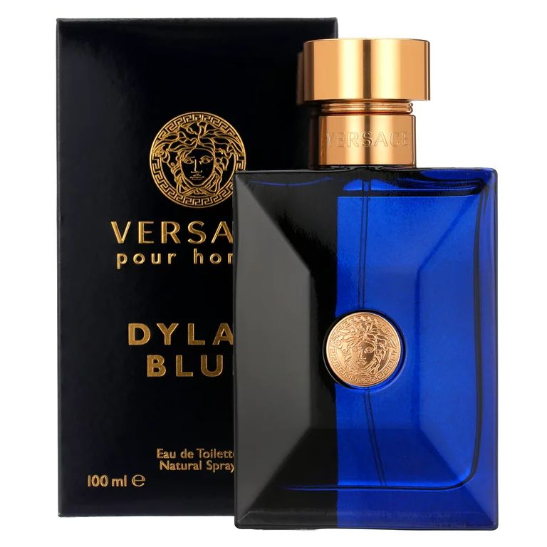 Versace Dylan Blue Eau De Toilette, Cologne for Men, 3.4 oz | Walmart (US)