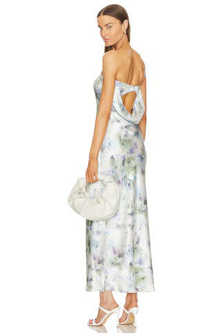 Bec + Bridge Moondance Strapless Dress in Watercolour Floral from Revolve.com | Revolve Clothing (Global)