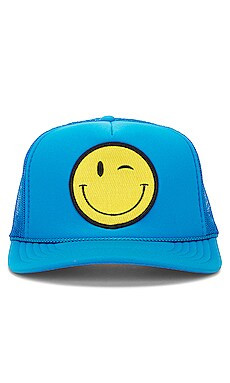 Friday Feelin Winky Hat in Blue from Revolve.com | Revolve Clothing (Global)