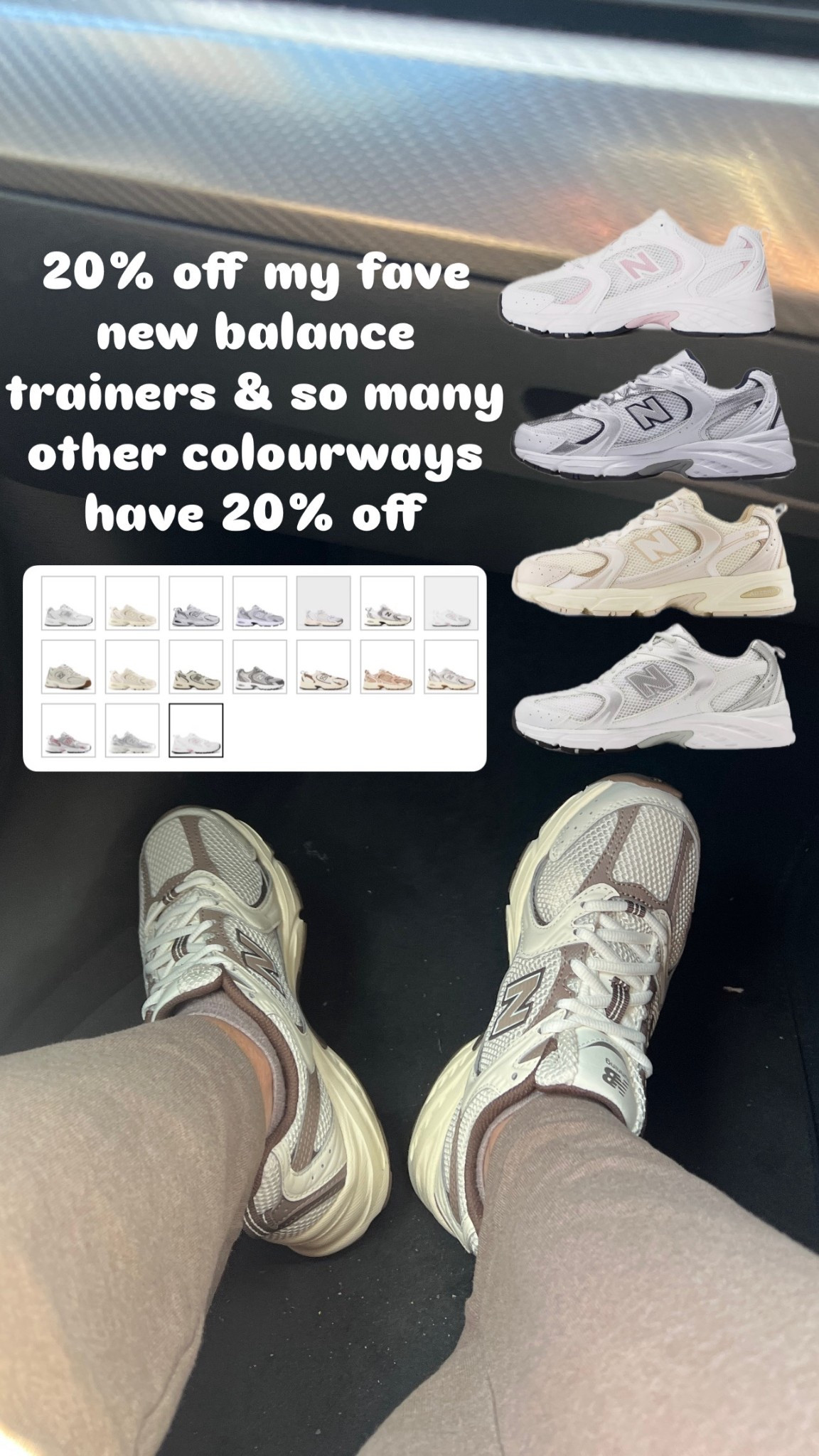 20% off new balance trainers code FF20