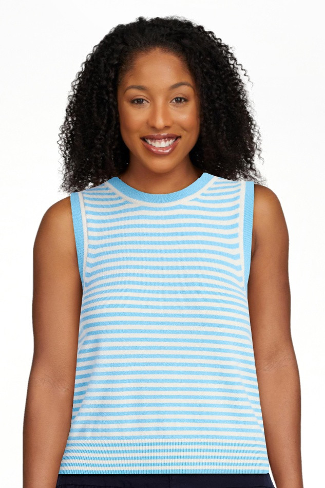 Free Assembly Women's Cozy Yarn Sleeveless Sweater Shell, Lightweight, Sizes XS-XXL | Walmart (US)
