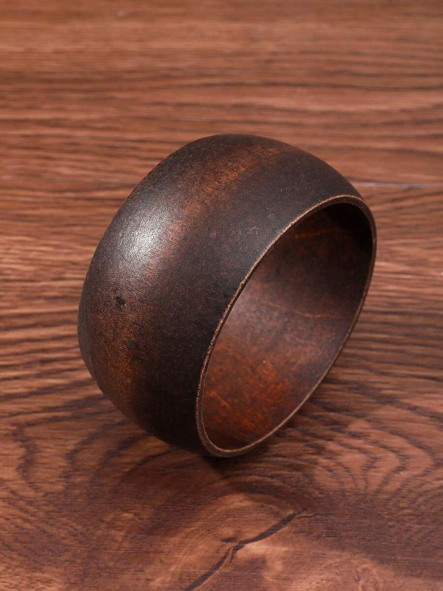 Vintage Bohemian Style Wooden Bangle Bracelet | SHEIN