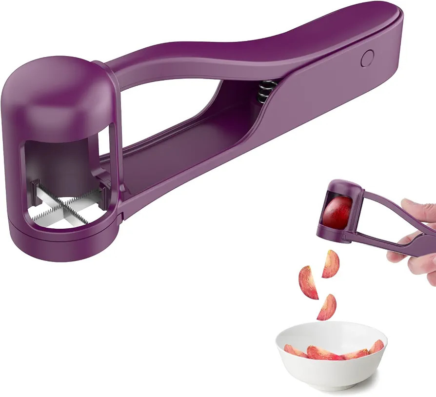 Luvan Grape Cutter for Toddlers 1-3, Grape Slicer Kitchen Gadget for Vegetable Fruit Salad Cake D... | Amazon (US)
