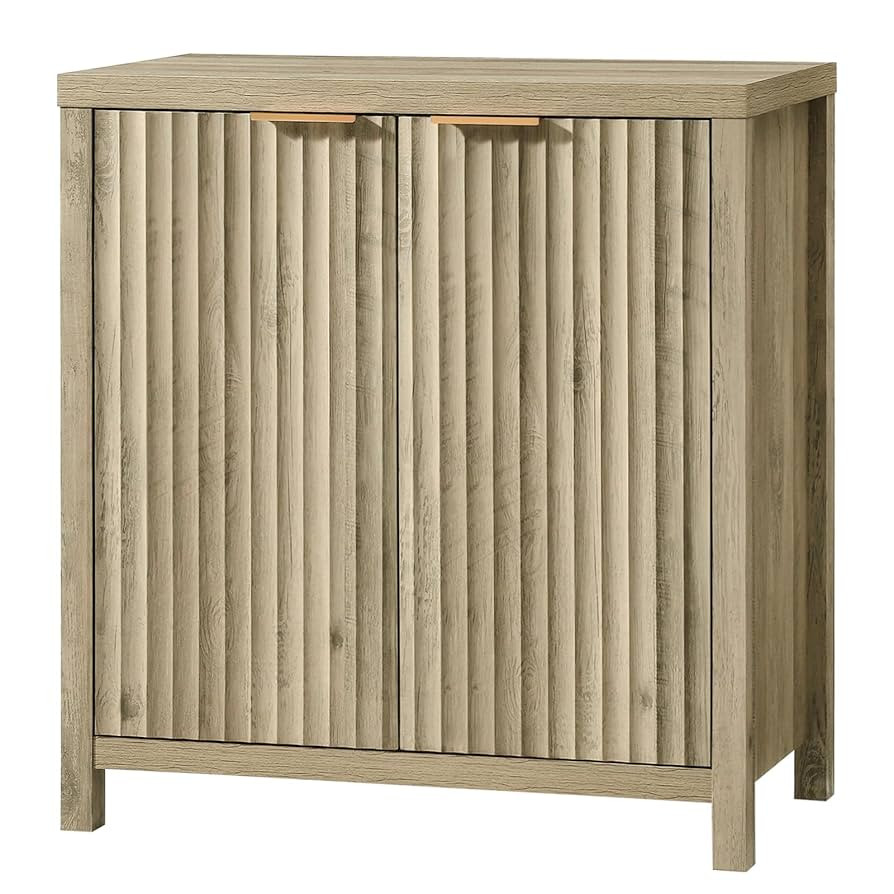 Oakhams Oxford Storage Cabinet Fluted Sideboard Multifunctional Console Modern Accent for Living ... | Amazon (US)