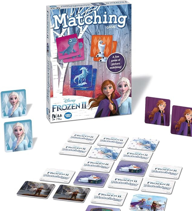 Wonder Forge Frozen 2 Memory Matching Game for Kids Ages 3-5 - Toddler Learning & Educational Toy... | Amazon (US)