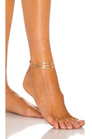 8 Other Reasons Lila Anklet in Gold from Revolve.com | Revolve Clothing (Global)