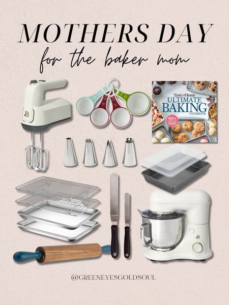 Mother’s Day gift guide for the baker mom! 👩‍🍳 
Stand mixer, Mother’s Day, pots and pans, baking pans, rolling pin, icing, baking book, measuring cups, home, kitchen, chef 

#LTKU #LTKGiftGuide #LTKhome