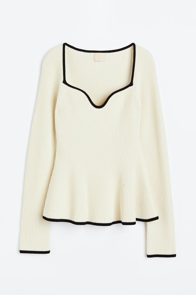 Rib-knit Top | H&M (US)