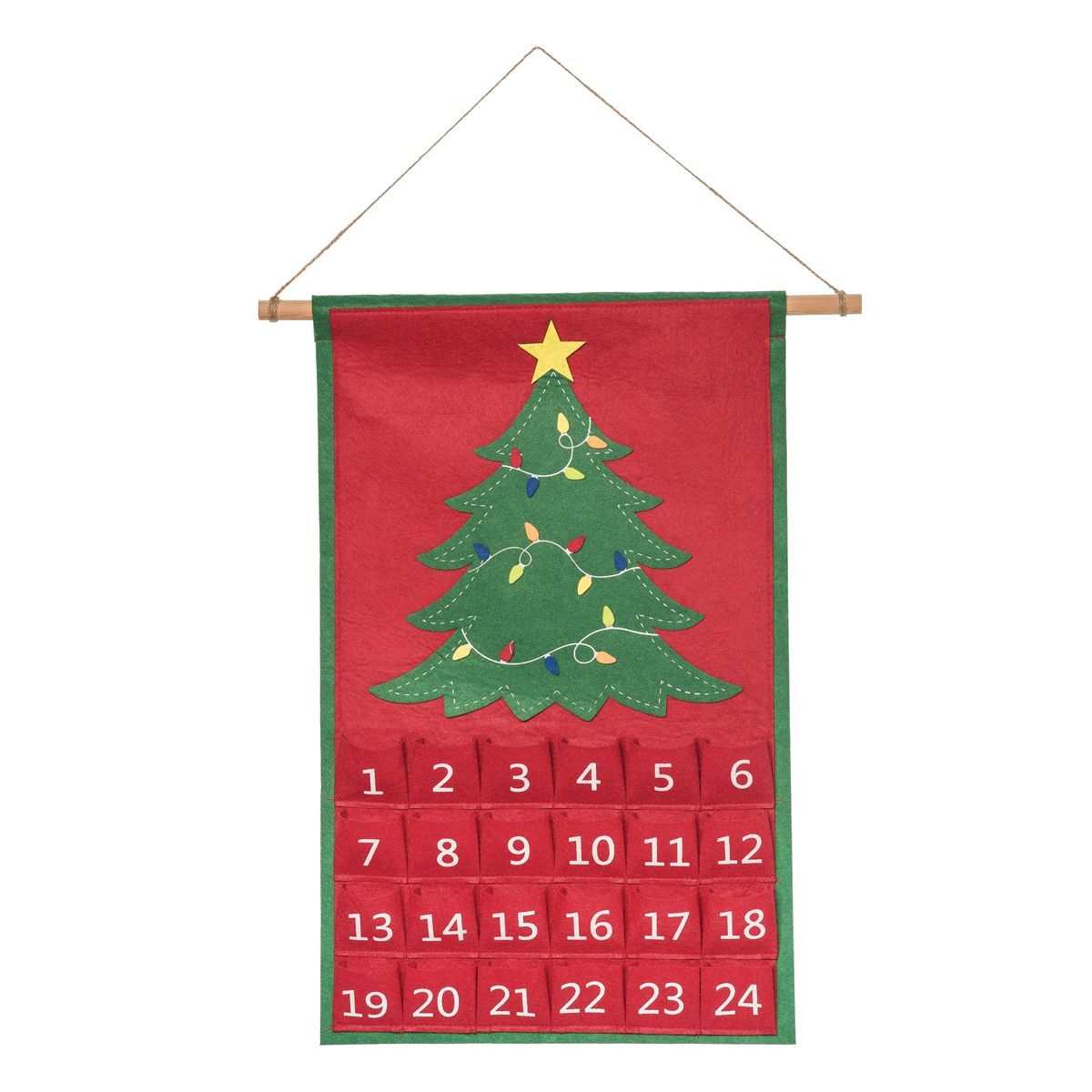 C&F Home Christmas Tree Felt Advent Countdown Calendar | Target