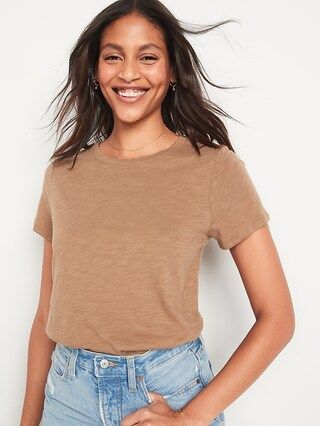 EveryWear Slub-Knit T-Shirt for Women | Old Navy (US)