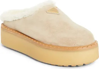 Prada Evolve Genuine Shearling Clog (Women) | Nordstrom | Nordstrom