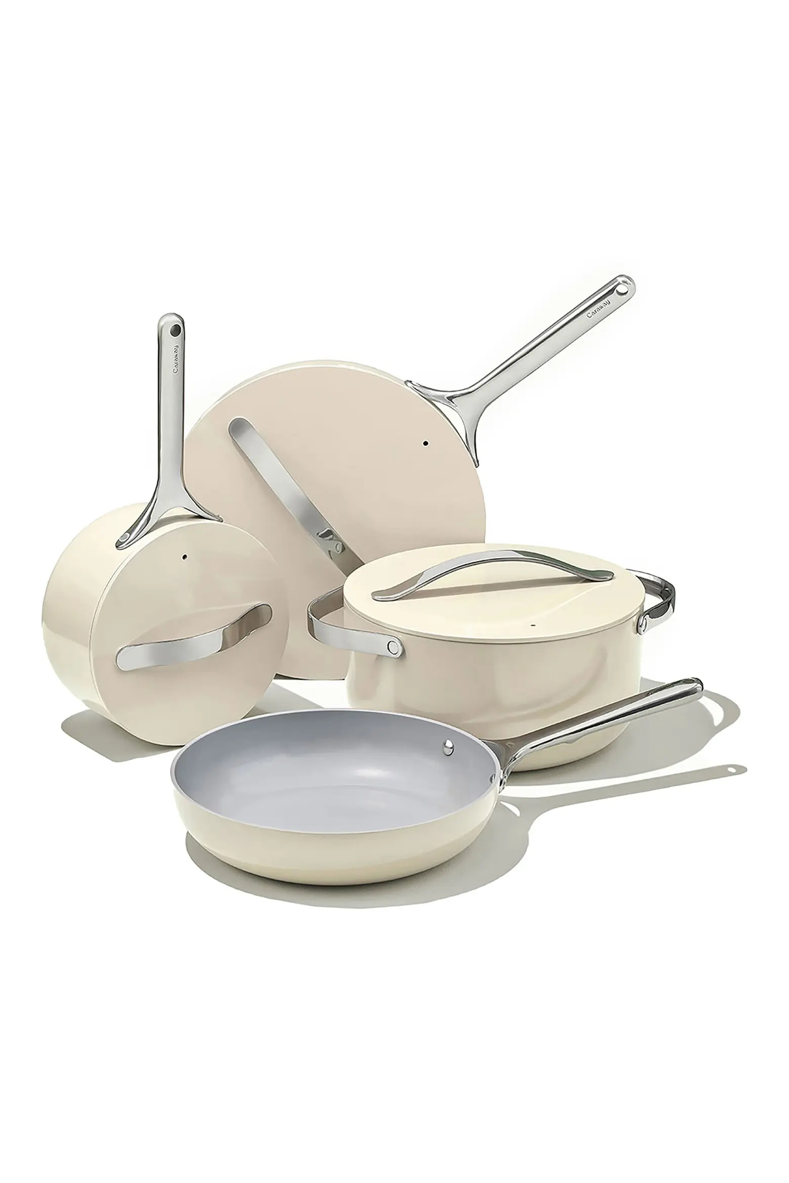 CARAWAY Non-Toxic Ceramic Non-Stick 7-Piece Cookware Set with Lid Storage | Nordstrom | Nordstrom