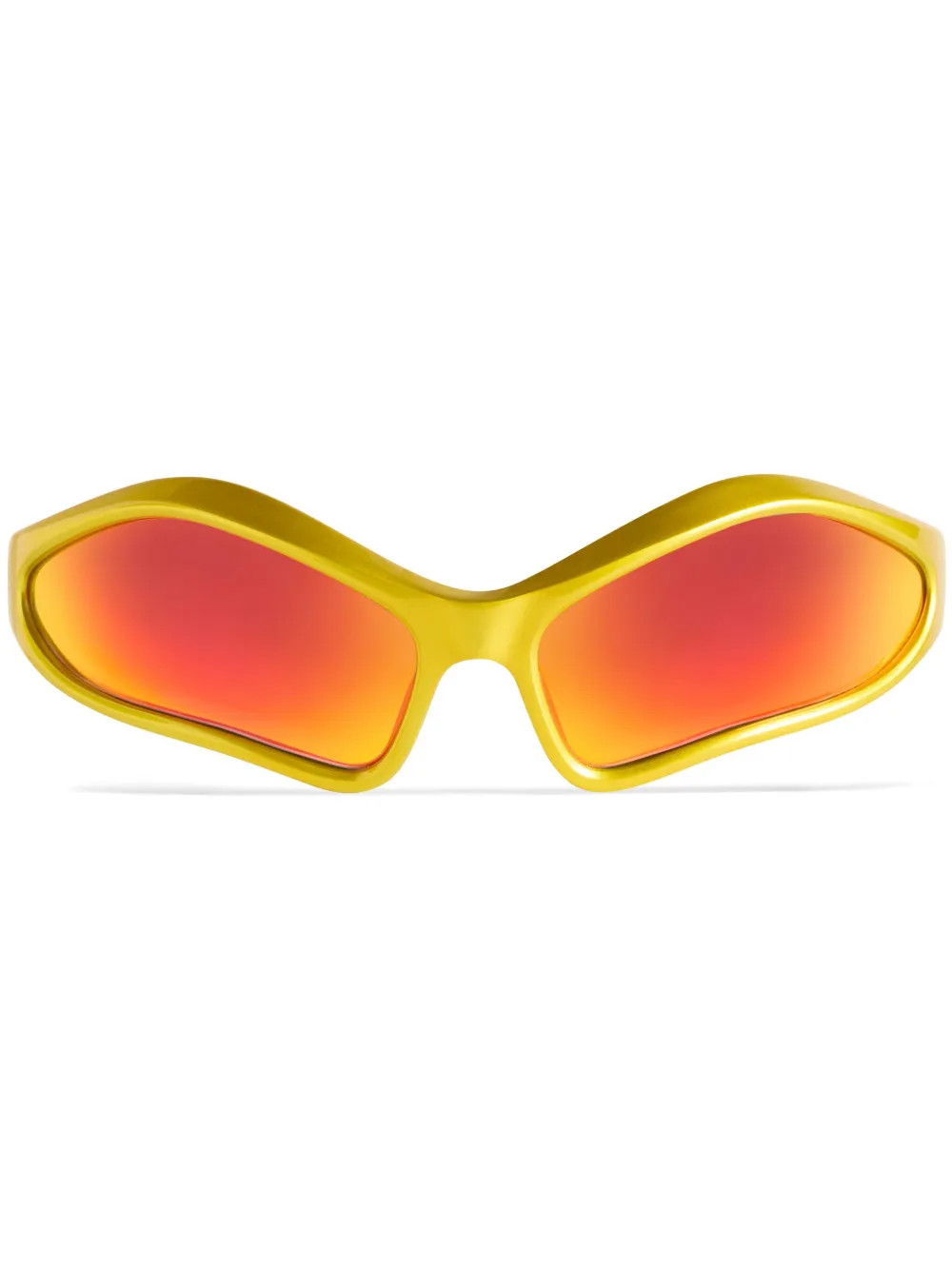 Balenciaga Eyewear Fennec oval-shape Sunglasses - Farfetch | Farfetch Global