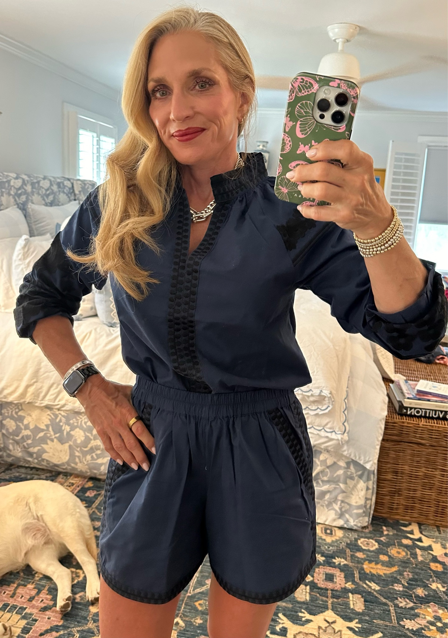 I do love a matched set for an easy, pulled together look! I’m totally crushing on everything Julia Amory rn…. Comfortable, classic, timeless style! 

#LTKStyleTip #LTKOver40