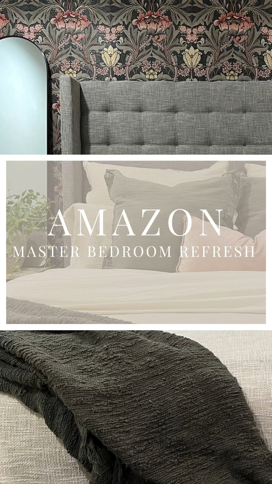 It took me 4 rolls to do this wall and I had some left over. Super easy to work with. Highly recommend 
Bed is from city furniture 
Pillows are from home goods 

#amazonhome


Pillows are from homeGoods
Bedroom, peel and stick wallpaper, home, bedding, decor, duvet, mirror, end table, bedside table, furniture, king bedding, 

#LTKhome #LTKunder50 #LTKFind