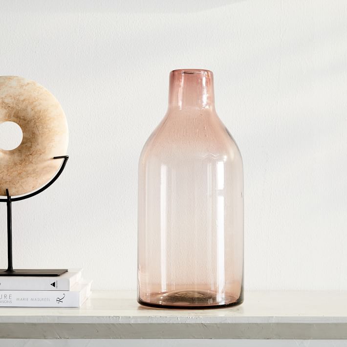 Pure Currant Recycled Glass Vases | West Elm (US)