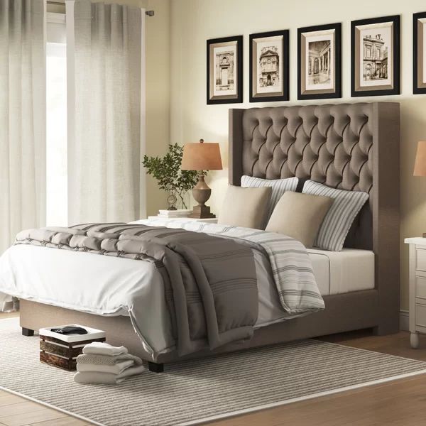 Gunnel Upholstered Panel Bed | Wayfair North America