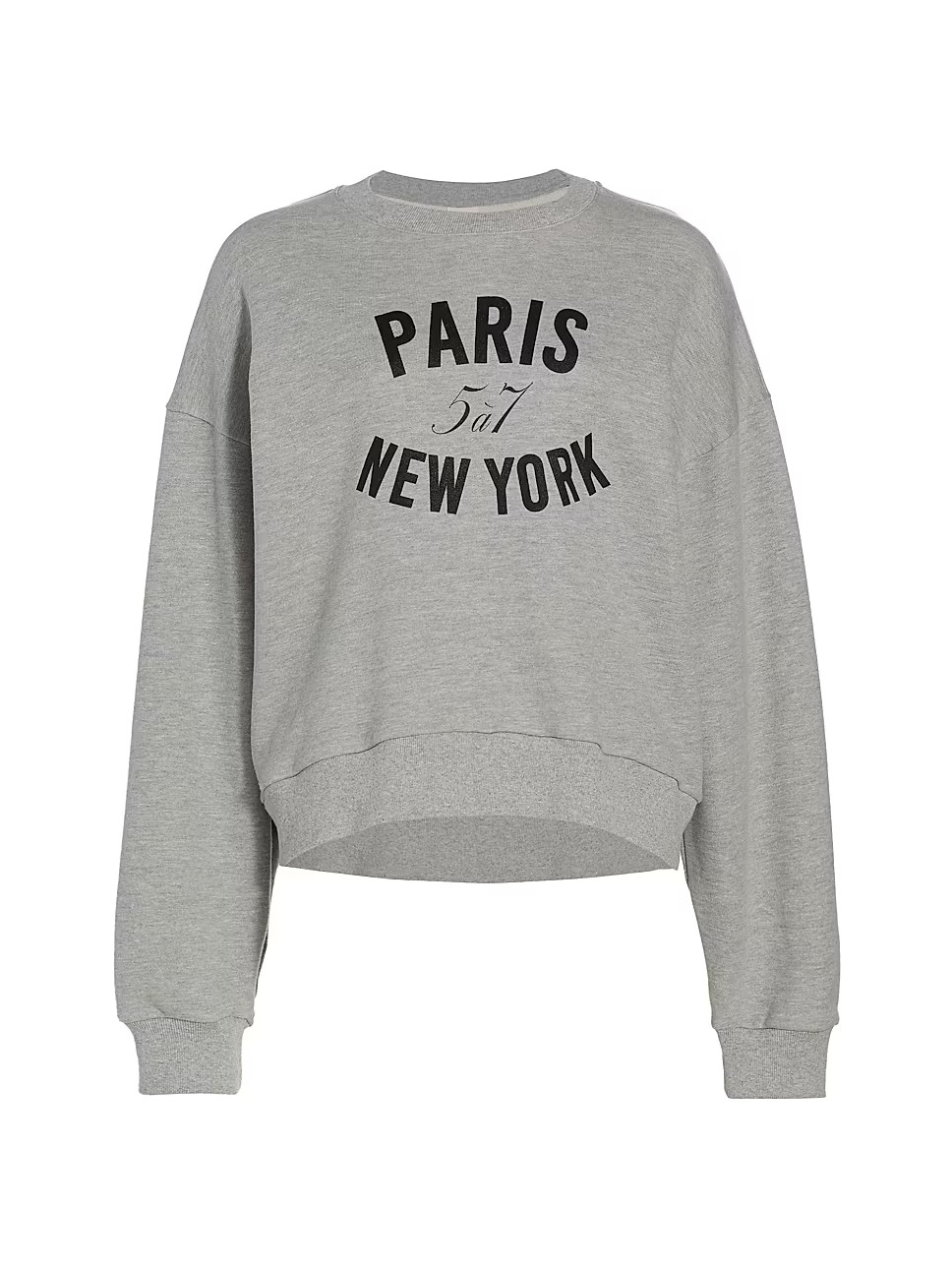 Cinq à Sept Brandy Graphic Cotton Sweatshirt | Saks Fifth Avenue
