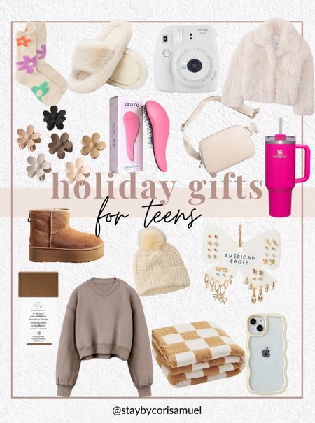 Gift for teens! Gift ideas for teenage girl

Gifts for her, gifts for kids, teen clothing, hair clips, checkered blanket, iPhone case 

#LTKHoliday #LTKGiftGuide #LTKkids