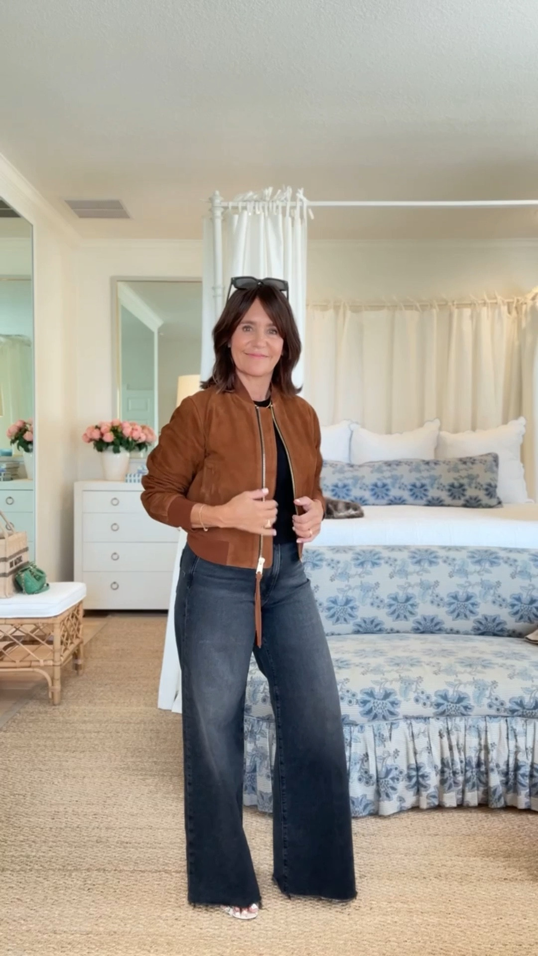 The most worn jeans in my closet! I take a 26p - I’m usually a 27p but they stretch!

#LTKOver40 #LTKSeasonal #LTKPetite