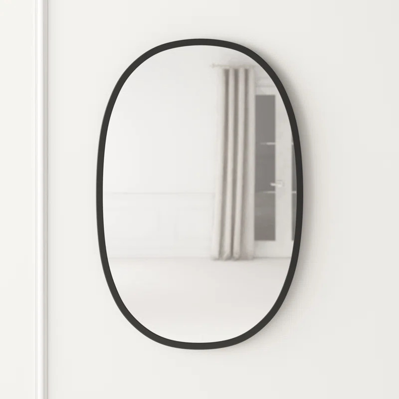 Hub Oval Rubber Wall Mirror | Wayfair North America