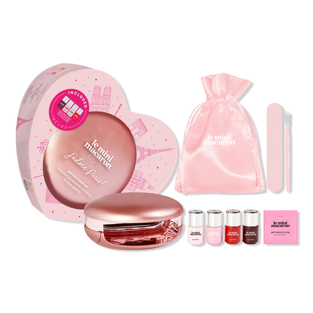 Le Mini Macaron J'adore Paris! Deluxe Gel Manicure Set | Ulta