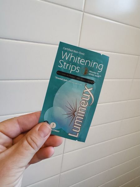 Lumu whitening strips all natural ingredients does not cause sensitivity 

#LTKfindsunder50 #LTKbeauty #LTKfamily