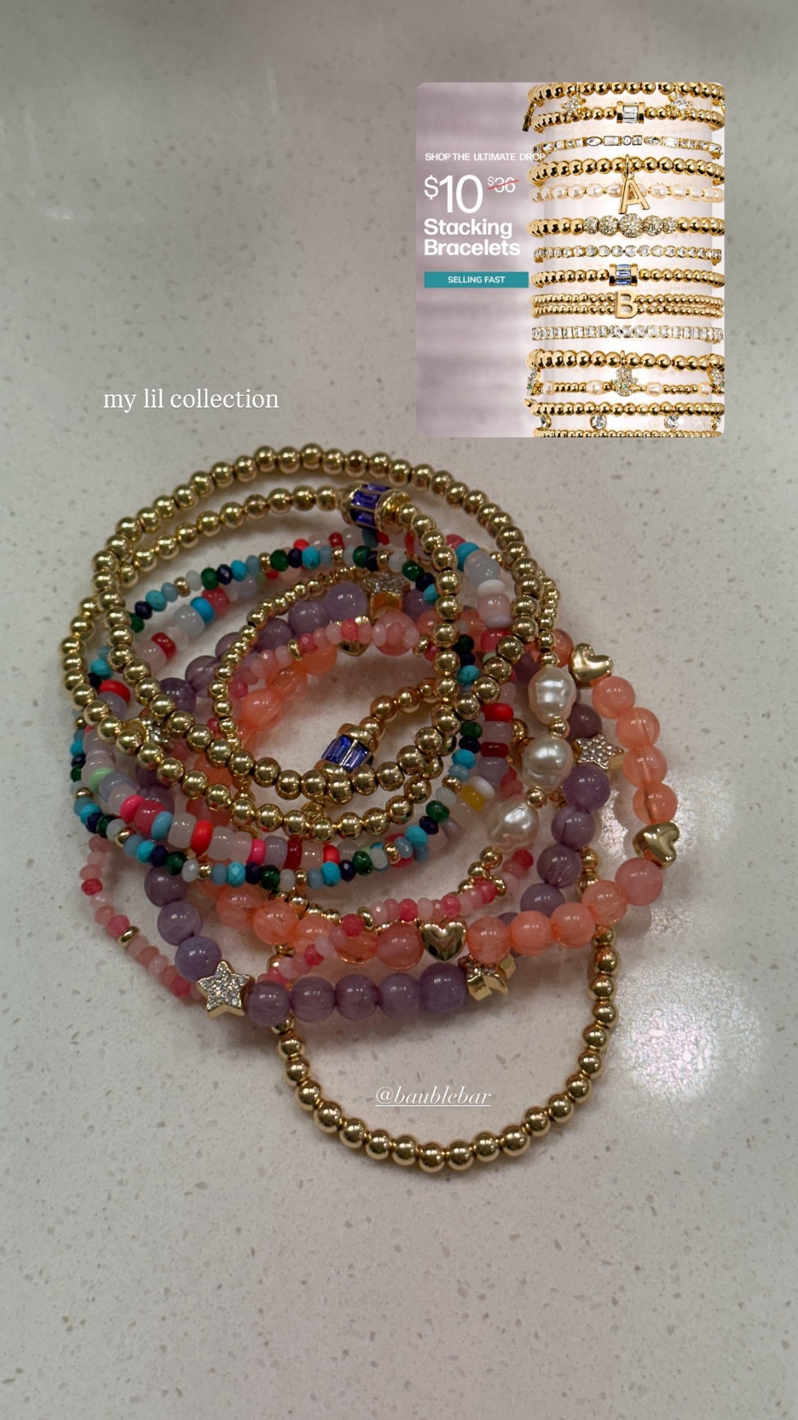 the only bracelets you’ll ever need are now on SALE for only $10 each  @baublebar 🩷🩷  here are some of my go-tos!

#LTKGiftGuide #LTKHoliday #LTKSaleAlert