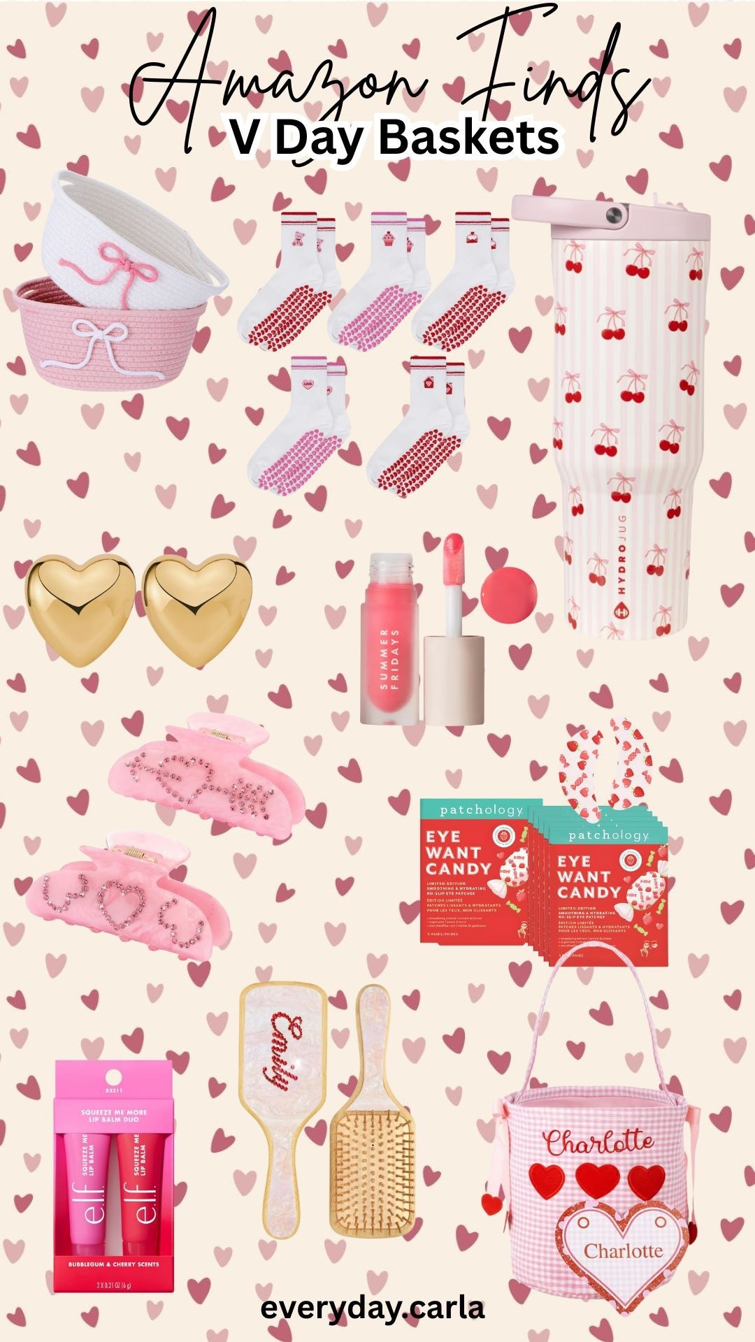 Amazon V Day Finds ❤️🍒🩷🤍💌

V Day Baskets | V Day | Girly Finds 

#LTKBeauty #LTKSeasonal #LTKFindsUnder50
