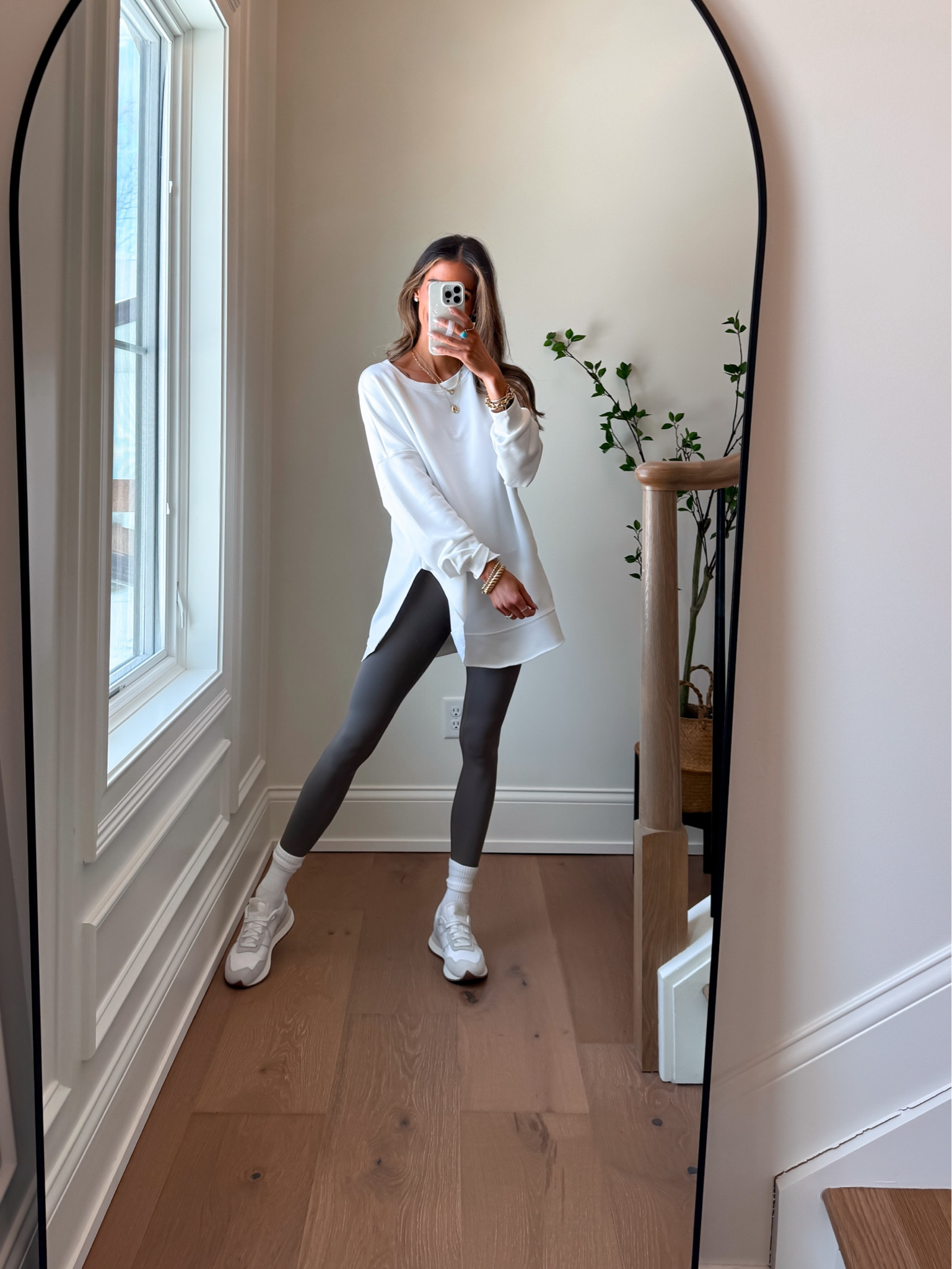 Wearing a medium pullover (I sized up for an even more oversize fit) and xsmall leggings. 

#LTKSaleAlert #LTKActive #LTKootd