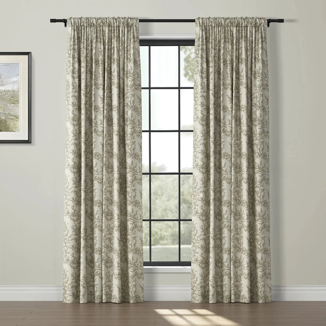 Sara Le Print Linen Drapery Soft Top | TWOPAGES