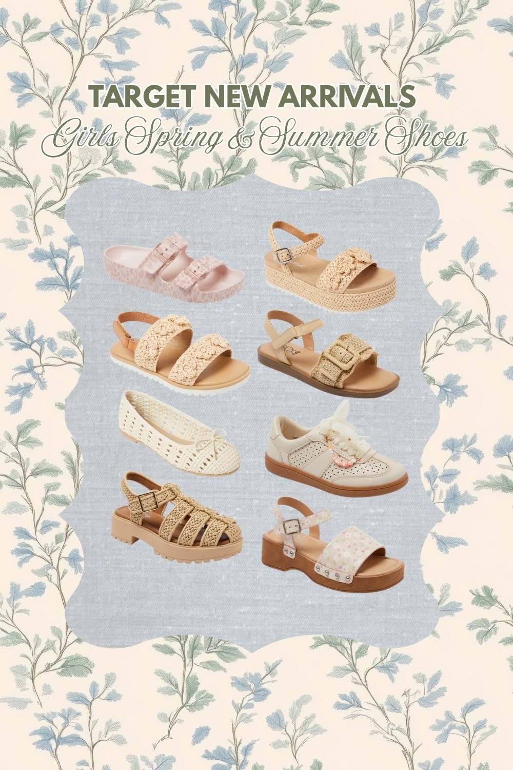 Looking through @Target new Spring and Summer shoes for girls I couldn’t even decided which ones I liked the best there were so many!! 
😍 These are the things that sell out pretty quick, so if you’re looking to stock up girls sandals or sneakers, go ahead and grab her size now! So many great neutral options that go with everything! #springshoes #girlsshoes

#LTKKids #LTKSeasonal