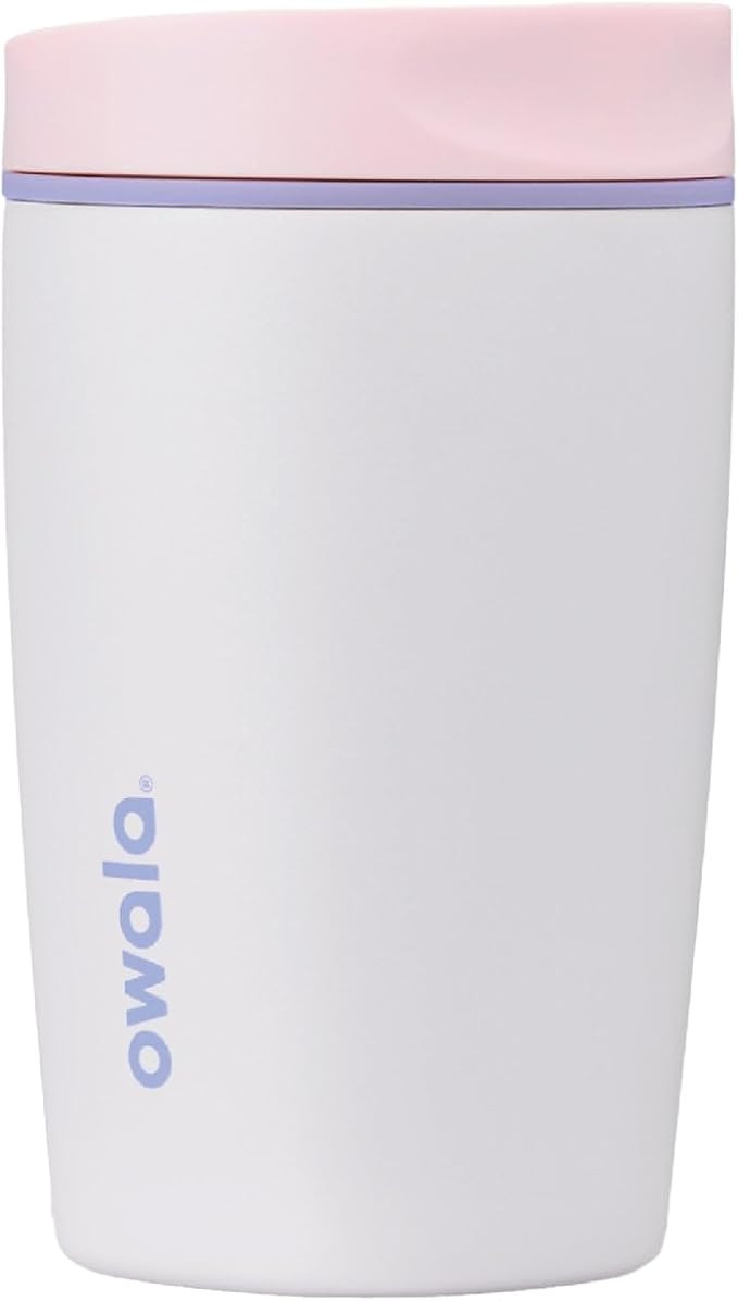 Owala SmoothSip Slider Insulated Travel Coffee Cup 12 oz Candy Coated | Amazon (US)