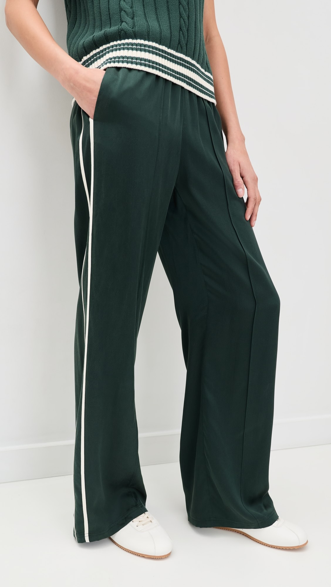 Marnie Silk Track Pants | Shopbop