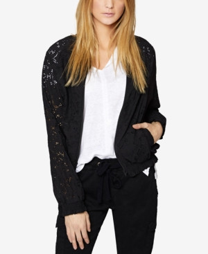 Sanctuary Cotton Lace Bomber Jacket | Macys (US)